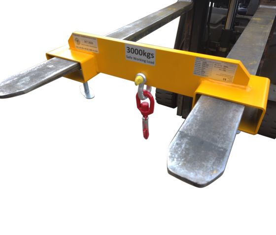 forklift adjustable hook