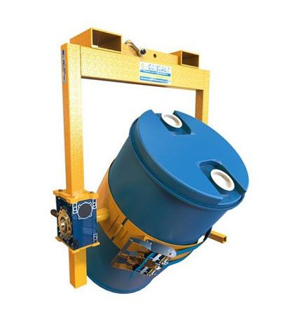 Crane Slung Forklift Drum Rotator