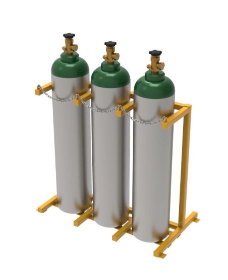 gas bottle floor stands