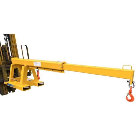 forklift telescopic jib