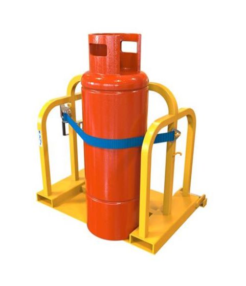 Forklift Gas Bottle Handler