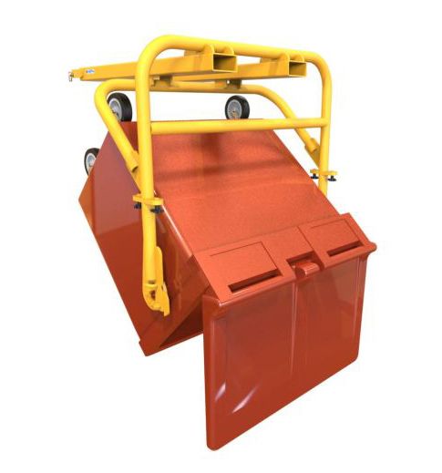 large wheelie bin handler attachment