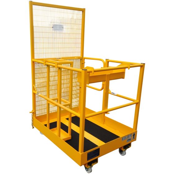 forklift safety cage